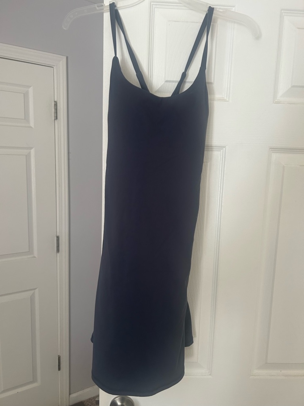 Steel Grey Strappy Sun Dress